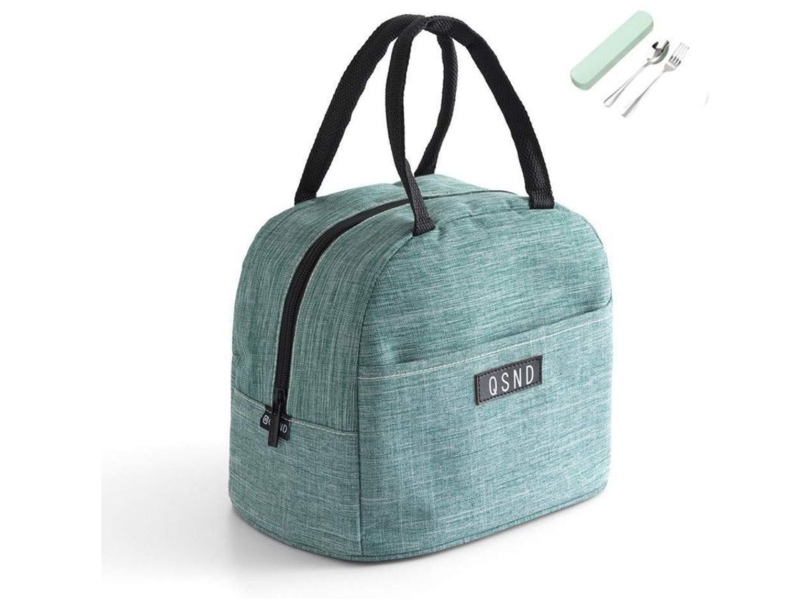 2026 bolsa de Almuerzo Aislada Antiderrame Reutilizable Con Bolsillo Delantero para Picnic Y Oficina