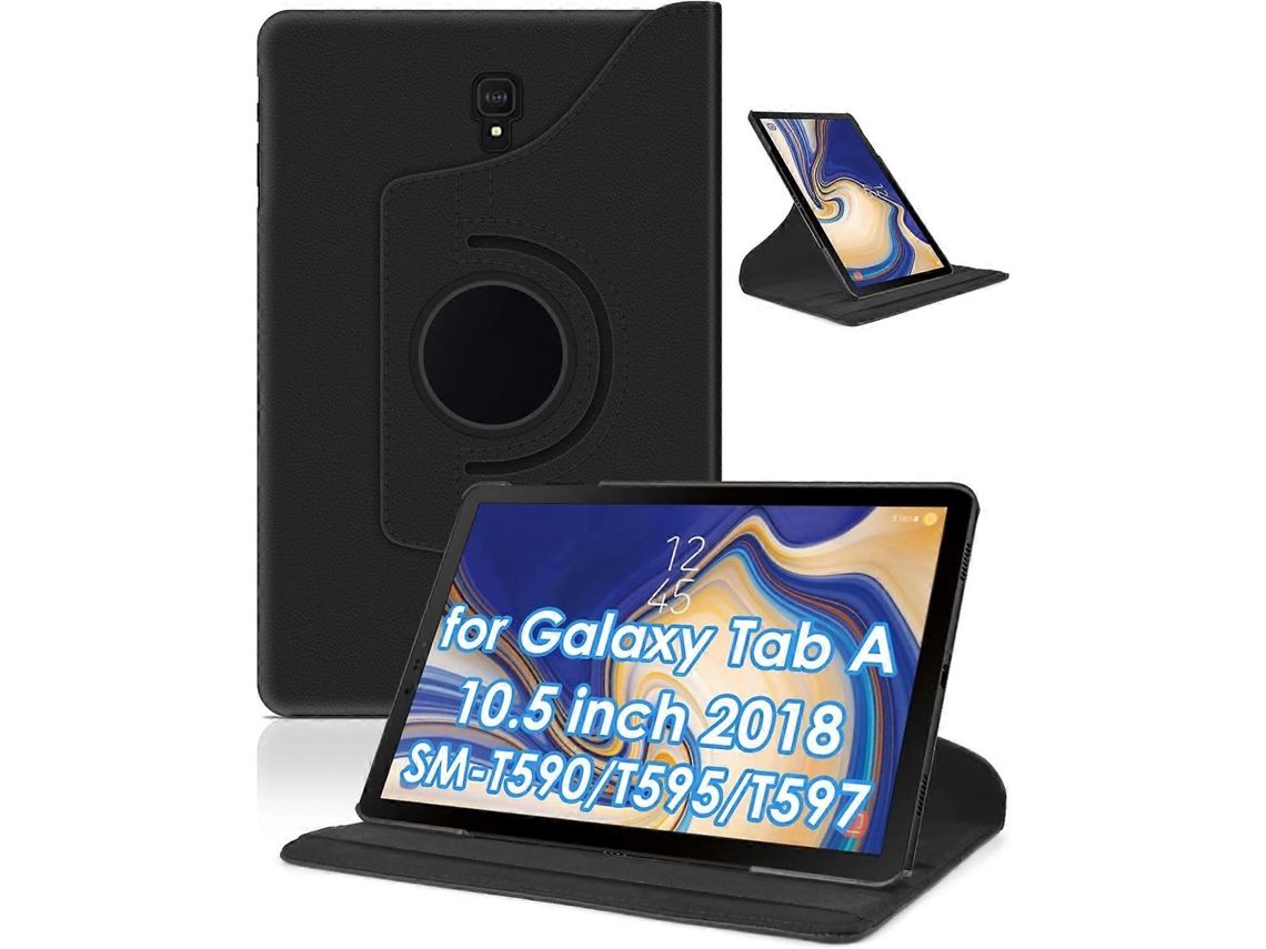 Capa Ultrafina E Protetora Para Samsung Galaxy Tab A De 10,5 Polegadas T590/t595 Com Função Suporte 360 ​​graus. Tuotuo