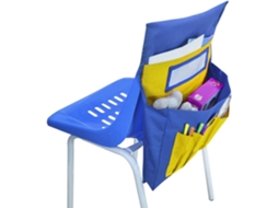 Bolsa Para Cadeira Com Bolso Para Carteira, Nome E Objetos, Organizador Para Sala De Aula, Creche, Casa Ou Hospital Jeiibrzui