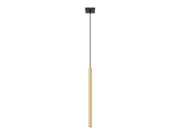 Luminárias Pendentes Pastelo de Aço Brilho Dourado 100X8X8Cm SOLLUX LIGHTING