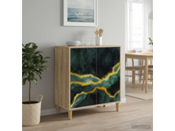 Vidaxl Buffet Wijhe Sonoma 69 X 33 X 75 Cm Derivados De Madeira