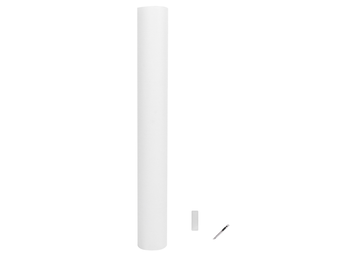 Película Fosca Reutilizável Para Janelas, À Prova D'água E Com Proteção Uv, Ideal Para Escritórios E Banheiros. Dimensões: 10 M X 60 Cm