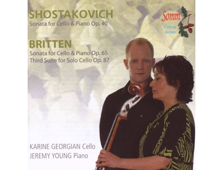CD Georgian,Karine/Young,Jeremy - Cello Sonatas/Third Suite for Solo Cello (1CD)