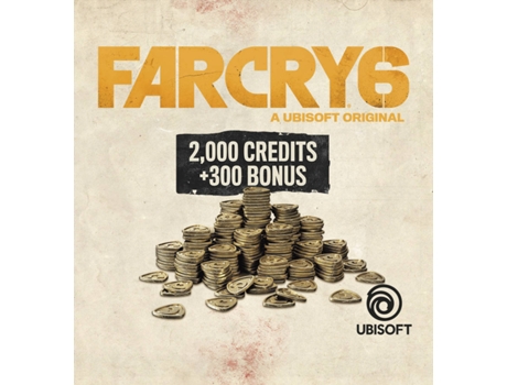 Cartão FAR CRY 6 2000 Créditos + 300 Bónus (Formato Digital)