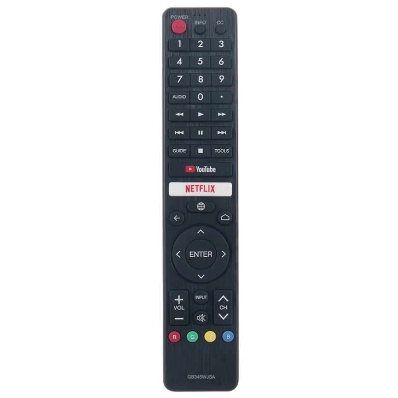 Comando Fwinl Gb345wjsa Para Televisor Sharp (substituto, Teclas Completas)