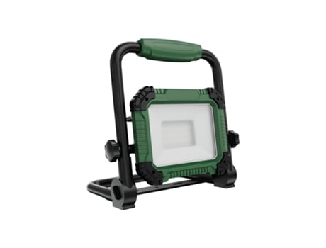 Projetor Luz De Trabalho Bold Com 2 Tomadas Ip54 100w 6000k Preto Ilar 02857 Aron