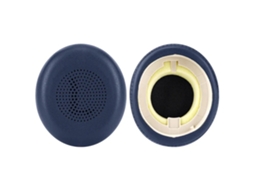 Almofadas Zruxe Para Auscultadores Jabra Evolve2 65 (2 Unidades, Pele Ecológica, Azul Escuro)