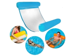Colchão Inflável Para Banho, Rede Aquática 4 Em 1, Espreguiçadeira Para Piscina