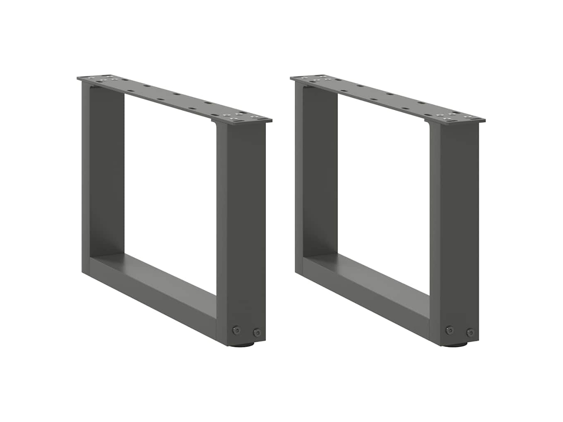 Coffee Table Leg, Coffee Table Legs Vidaxl Antracite Aço (50 X (30-31) Cm)