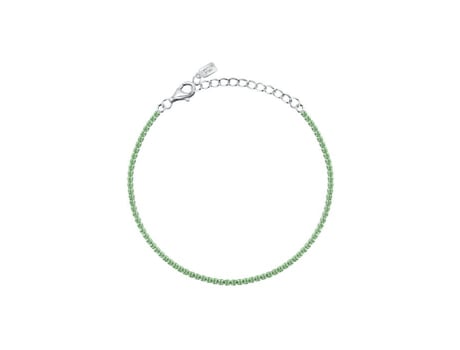 Bracelete Em Prata 925/1000 E Zircão Lps05awv36 La Petite Story