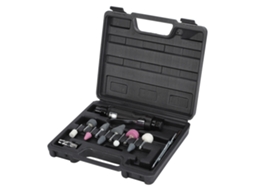 Kit De Ferramentas De Desbaste Pneumáticas Laxiscreed Com Mandrilas De 1/4 E 1/8'' Até 25.000 Rpm