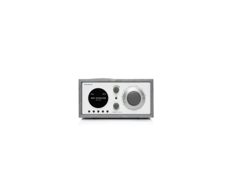 Tivoli Audio Dab/dab Digital Fm/am/aux Rádio One Plus Modelo Em Madeira Cinzento