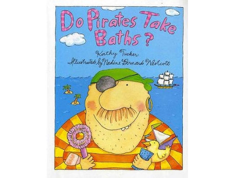 Livro do pirates take baths? de kathy tucker (inglês)