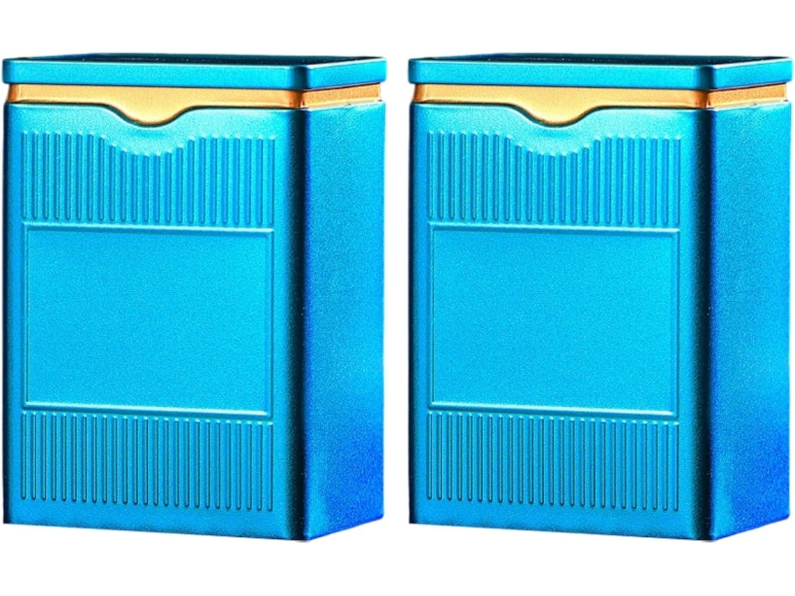 Lata De Chá Premium Em Com Vedação Hermética Para Preservar O Frescor E Os Aromas, Recipiente De Metal Decorativo