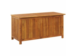 Storage Box, Storage Boxes Vidaxl Marrom Madeira De Acácia (113 X 50 X 58 Cm)