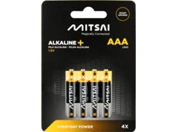 Pilhas Alcalinas MITSAI AAA LR3 (4 Unidades)