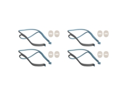 Conjunto de 4 Faixas de Cabeça Compatíveis com P10, de Substituição para Cpap Compatível AQUAFORGE