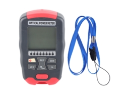 Medidor de Potência Óptica Mini Fibra com Testador Rj45 Fc Sc St Universal 50~+26dbm Luz Led