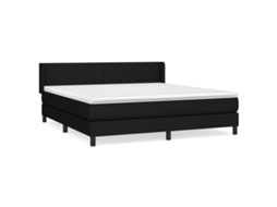 Box Spring Bed, Box Spring Beds Vidaxl Preto Tecido (180 X 200 Cm)