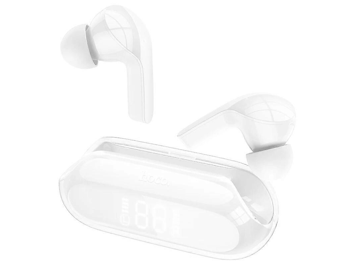 Fones De Ouvido Sem Fio Crystal Ew39 Com Cancelamento De Ruído, Bluetooth 5.3, Tela Led, Estojo De Carregamento E Controle Por Toque. Ly Ebike