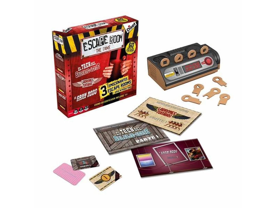 Jogo de Mesa DISET Escape Room The Game Es