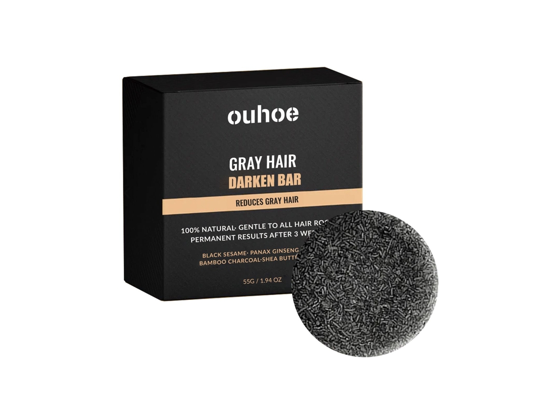 Sabonete para Cabelo Preto, Limpeza Suave e Efeito Duradouro LAXISCREED