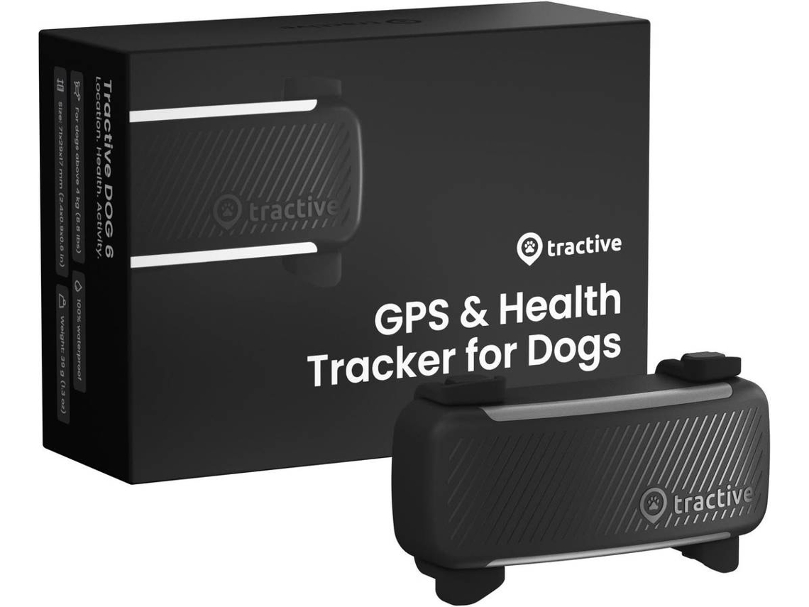 Localizador GPS para Cão TRACTIVE Dog 6 (Preto)