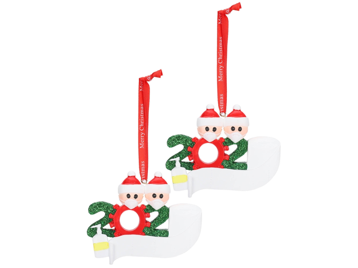 Peças Adorno Natal 2020 Personalizado Pendurado Decoração Casa Presente