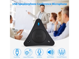 Microfone de Conferência Usb com Alto-falante Omnidirecional | S/MARCA