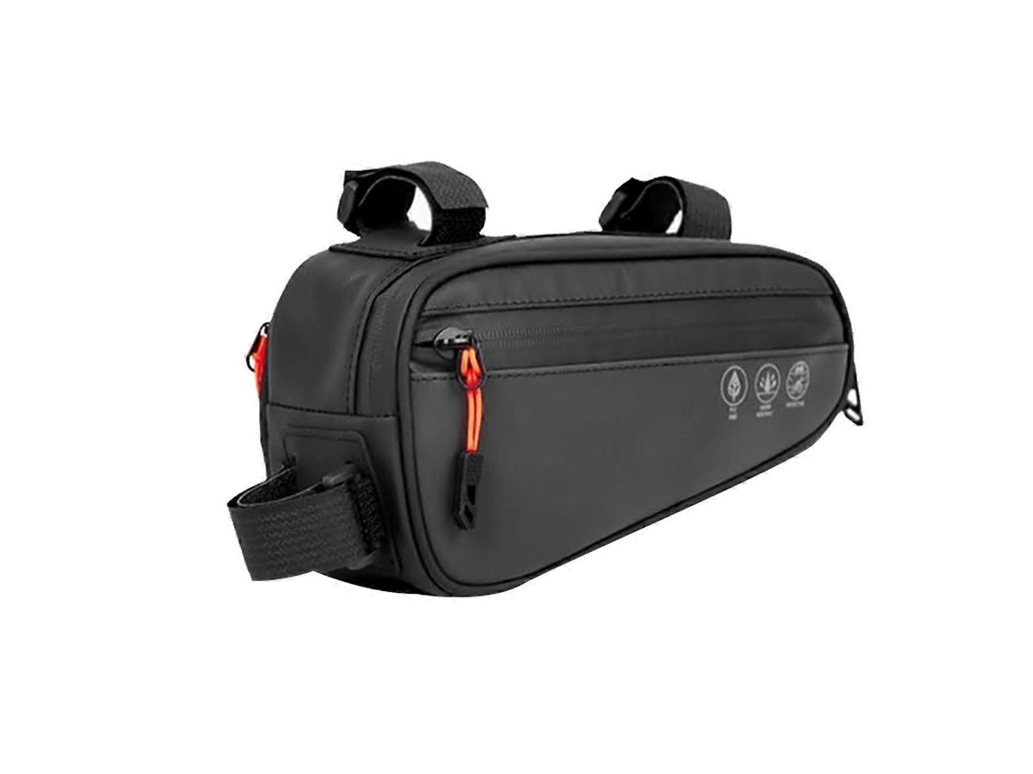 Lurelia Bolsa De Bicicleta Ajustável Resistente À Água, Pu, Preto