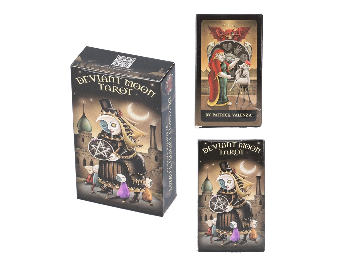 Mali baralho de Tarot de Papel Versão Inglesa para Adivinação e Jogos Interativos
