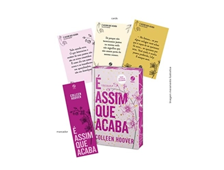 Livro E Assim Que Acaba - Capa Dura de Colleen Hoover (Português do Brasil - Capa Dura)