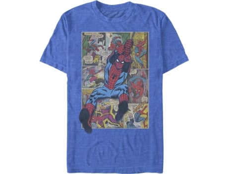 T-Shirt de Homem SUPERHEROMARVEL Comic Book Swing Algodão (M)