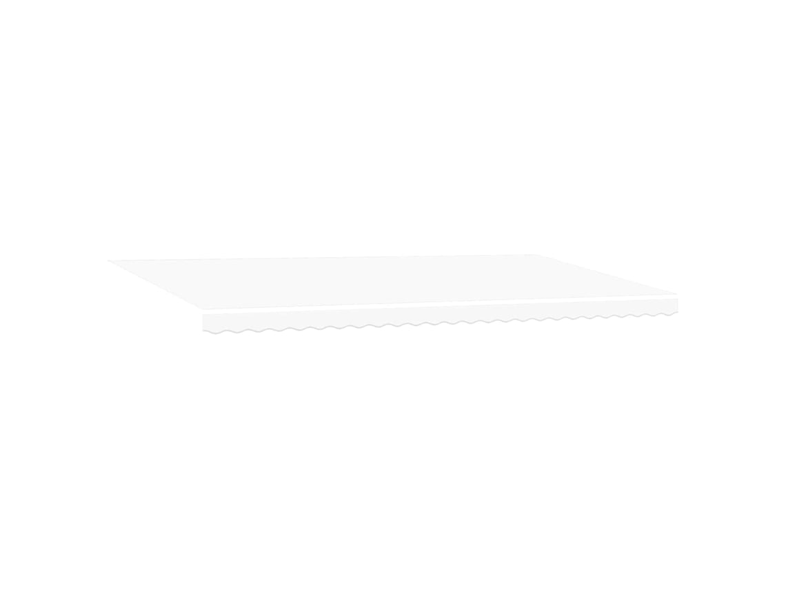Toldo Retrátil Branco 600 × 300 Cm Poliéster e Aço MAISON EXCLUSIVE