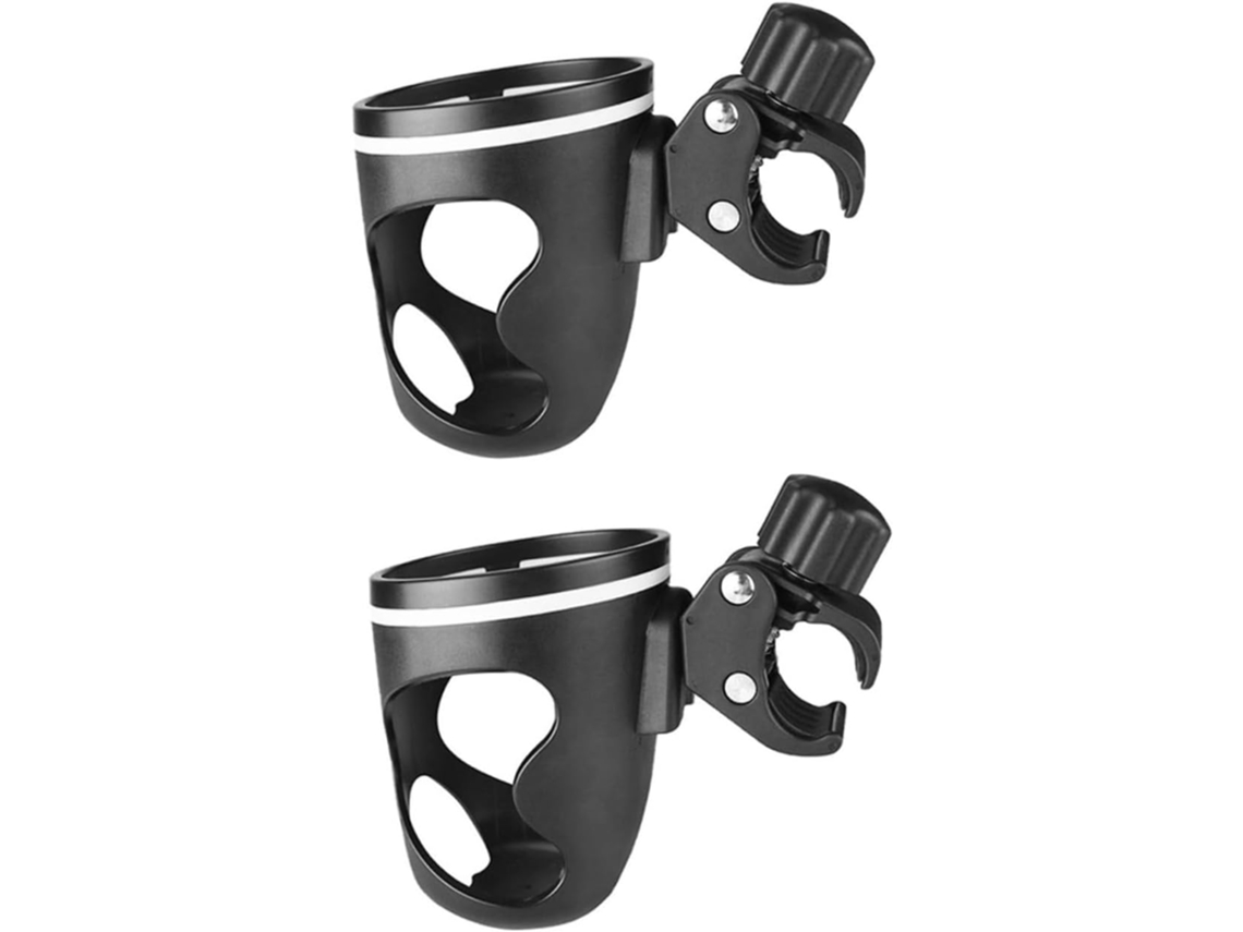 Conjunto de 2 Porta copos para Carrinho de Bebê, Porta garrafas para Carrinhos de Compras CHABERLU