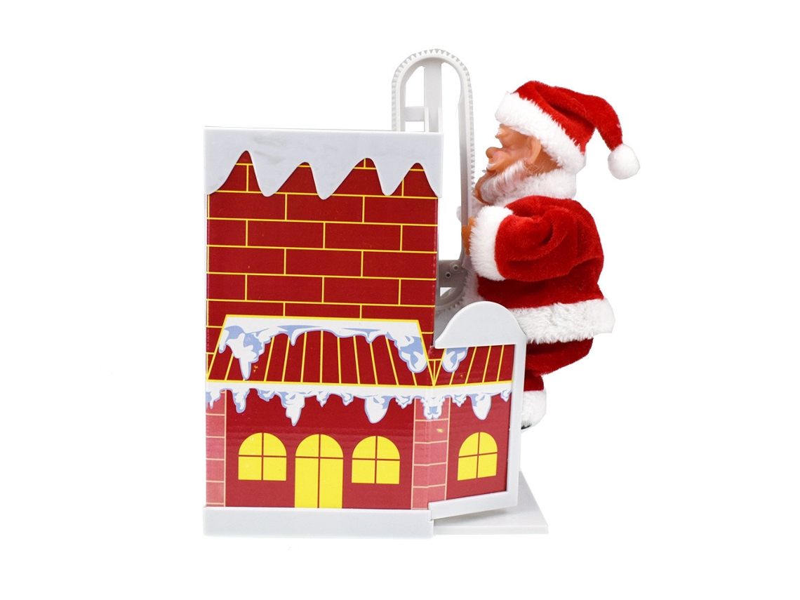 Enfeite de Cervo de Escada de Natal JL-EIGHT/Subindo na Chaminé