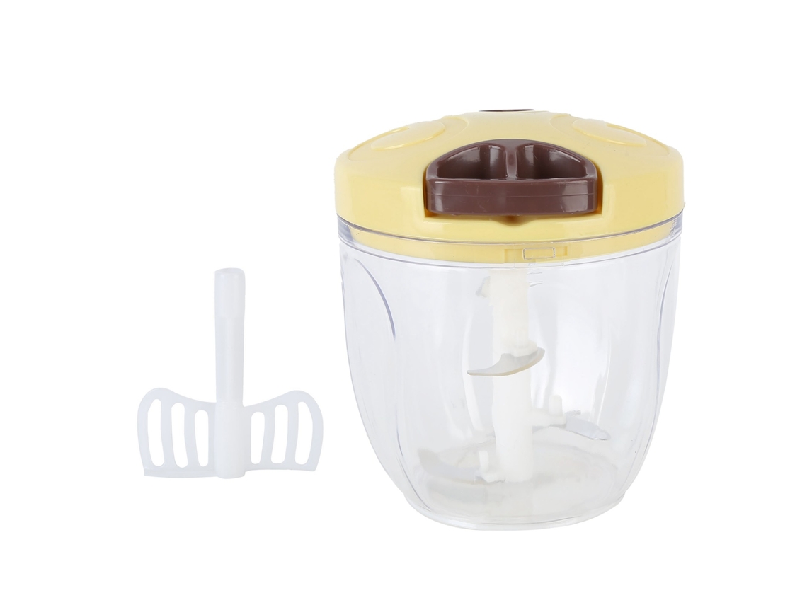 Cortador Manual de Vegetais e Moedor de Carne Doméstico Bege LAXISCREED