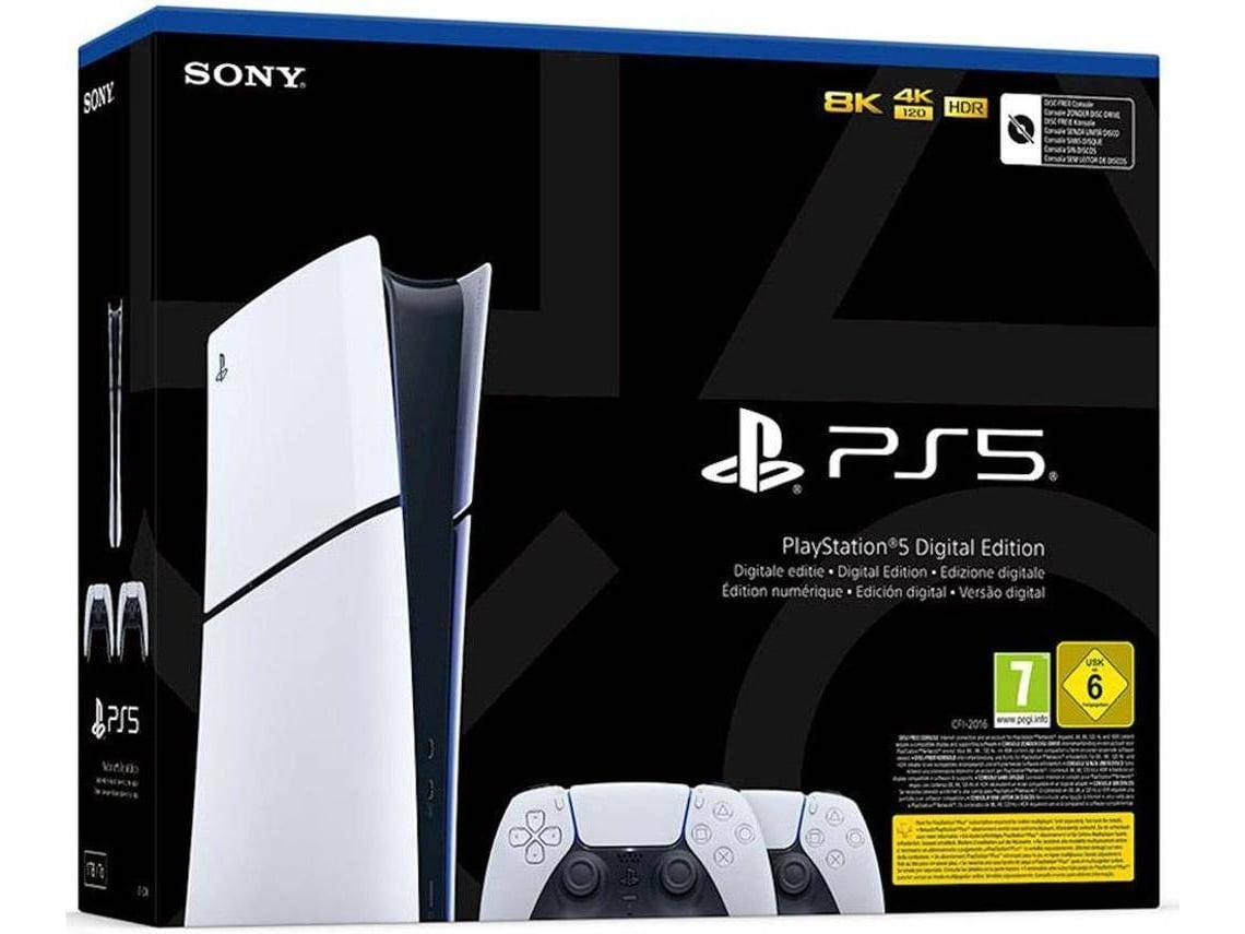 Consola PS5 Slim Digital Branco (Outlet Grade A )