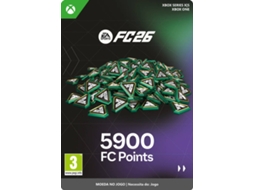 Cartão de Descarga EA SPORTS FC 26 Points 5900 (Formato Digital)