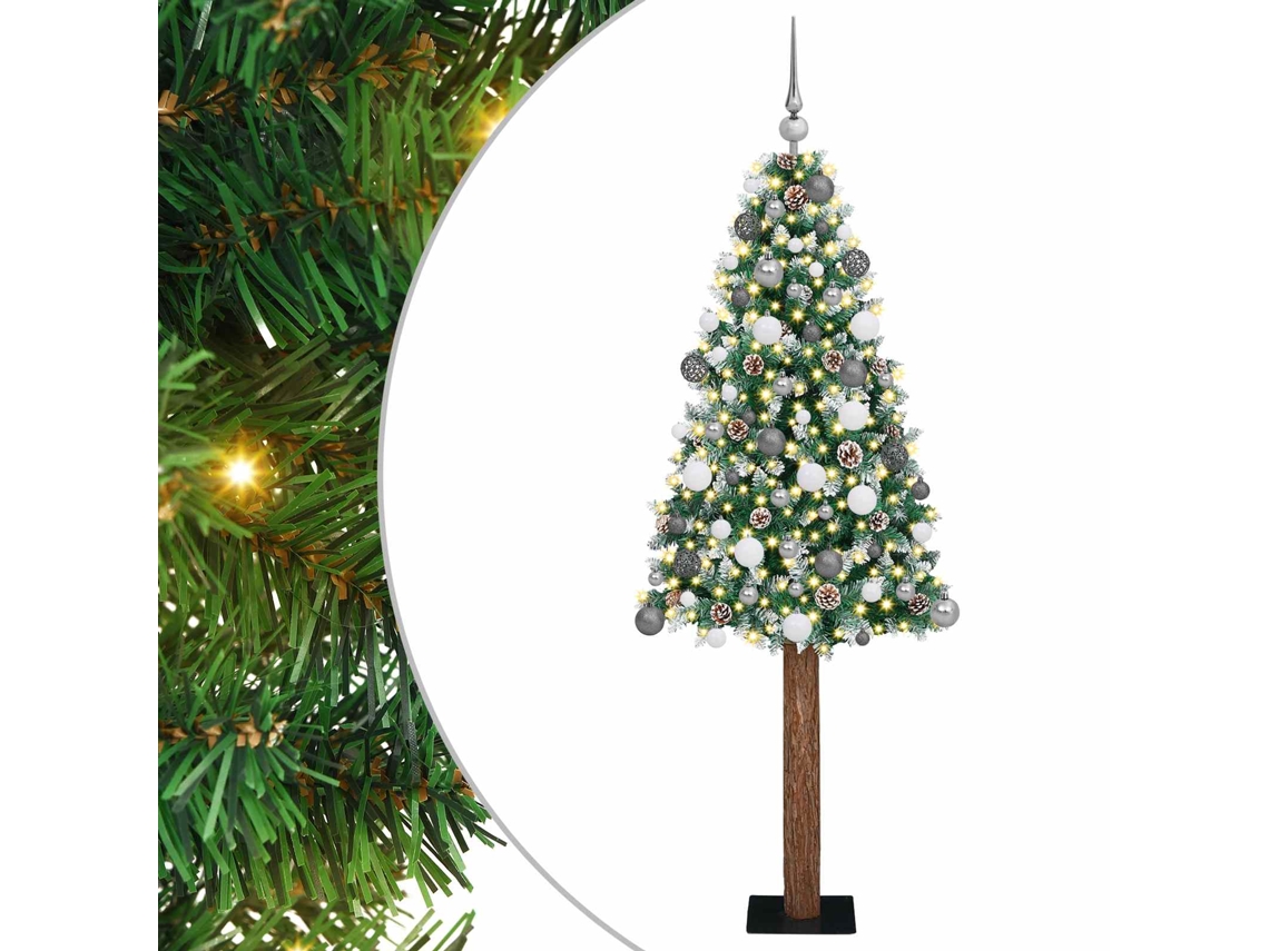 Vidaxl Árvore De Natal Slim Verde 180 Cm
