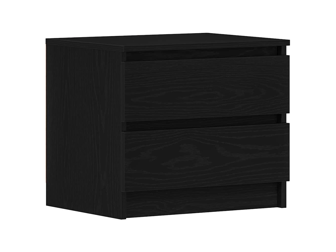 Armário de Cabeceira Carvalho Preto 50 X 40 X 43,5 Cm MAISON EXCLUSIVE