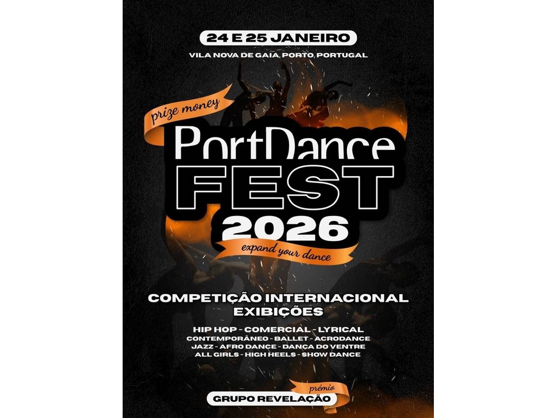 Bilhete PortDanceFest 2026