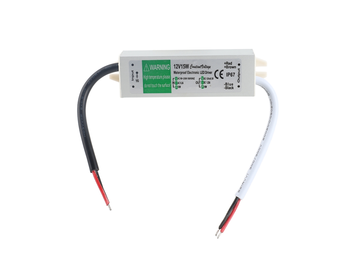 2026 driver Led Ip67 Transformador Adaptador de Alimentação 12v para Fitas Led, Painéis Exteriores e Luminárias de Luz