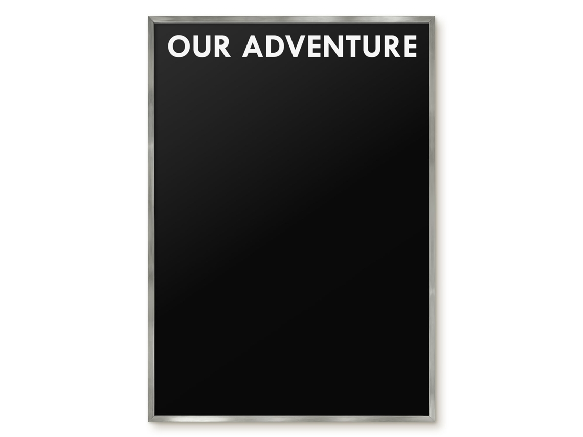 Magnetic Board Our Adventure For The Living Room Espelharte (70x100 Cm)
