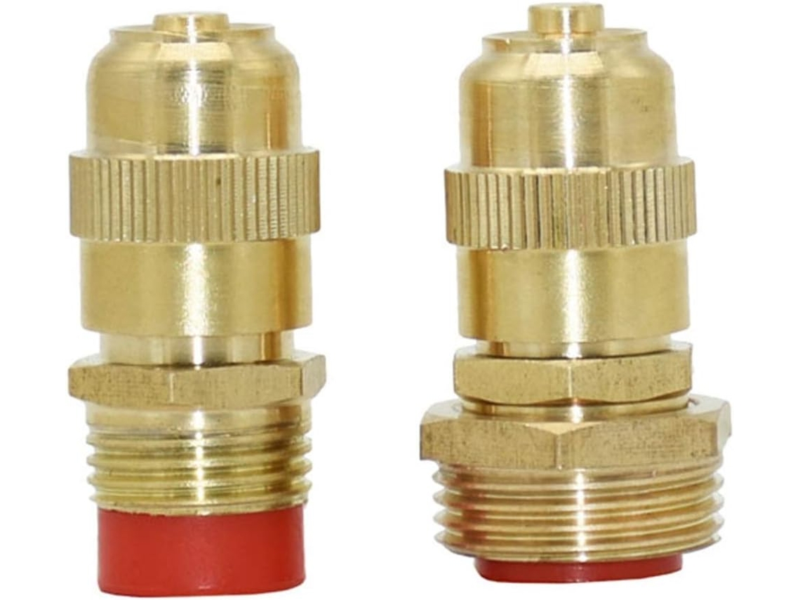 Aspersor de Latão Ajustável 1/2 e 3/4 Polegadas para Irrigação | S/MARCA