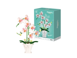 Buquê de Orquídeas Blocos de Montar Bonsai Modelo Romântico Brinquedo Diy MDUG (estilo 3)