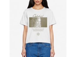 Rockinstone Lord Of The Rings Galadriel Lady Of The Galadhrim White T-shirt Size:xxl