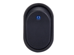 4 Peças De Interruptor De Palanca Tipo Barco Asw-20d 12v/20a Com Luz Led Azul