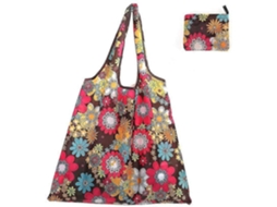 Sacola Reutilizável, Sacola de Compras Resistente, Sacola Dobrável Grande e Ecológica Kj06 GOKOCO