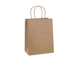 Pacote Com 50 Sacolas De Papel Kraft Para Embrulho De Presentes E Artesanato Zhe Aquaforge